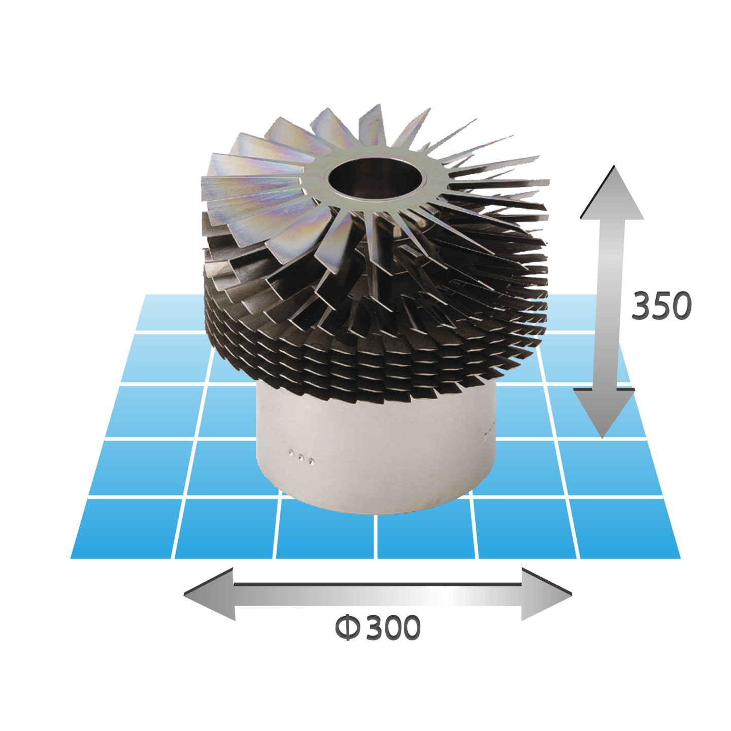 E社 タービンモーター A6061 真円度0.01以内